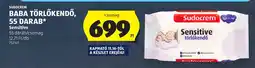 ALDI Sudocrem baba törlőkendő ajánlat