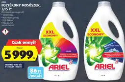 ALDI Ariel folyékony mosószer ajánlat