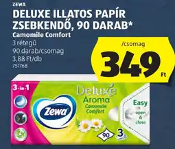 ALDI Zewa deluxe illatos papír zsebkendő ajánlat
