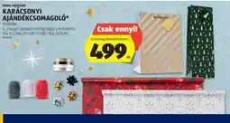 ALDI KARÁCSONYI AJÁNDÉKCSOMAGOL ajánlat