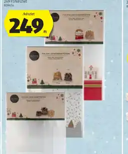 ALDI CELOFÁNTASAK- VAGY AJÁNDÉKKÍSÉRŐKÁRTYA-KÉSZLET ajánlat