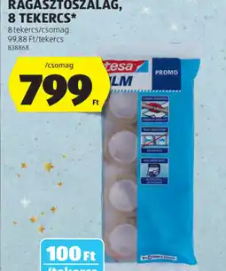 ALDI Tesa RAGASZTSZALAG, 8 TEKERCS ajánlat