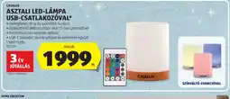 ALDI CASALUX ASZTALI LED-LÁMPA USB-CSATLAKOZVAL ajánlat