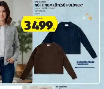 ALDI NŐI FINOMKÖTÉSŰ PULVER ajánlat