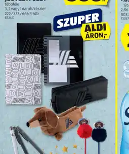 ALDI GOLYSTOLL VAGY TOLLTART VAGY JEGYZETFÜZET ajánlat