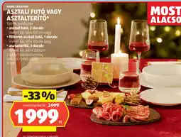 ALDI ASZTALI FUT VAGY ASZTALTERÍTŐ ajánlat