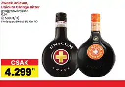 Spar Zwack Unicum ajánlat