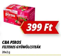 Príma Cba piros filteres gyümölcsteák ajánlat
