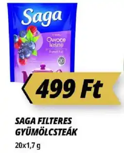 Príma Saga filteres gyümölcsteák ajánlat