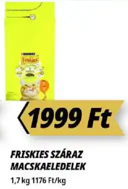 Príma Friskies száraz macskaeledelek ajánlat