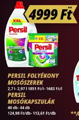 Príma Persil folyékony mosószerek / mosókapszulák ajánlat