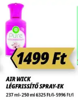 Príma Air Wick Légfrissítő spray-ek ajánlat
