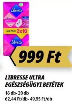 Príma Libresse ultra egészségügyi betétek ajánlat