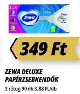 Príma Zewa Deluxe papírzsebkendők ajánlat