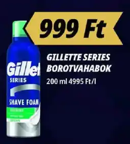 Príma Gillette Series Borotvahabok ajánlat