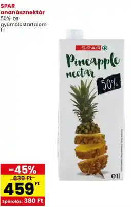 Spar SPAR ananásznektár ajánlat