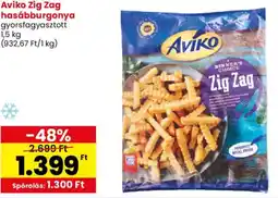 Spar Aviko Zig Zag hasábburgonya ajánlat