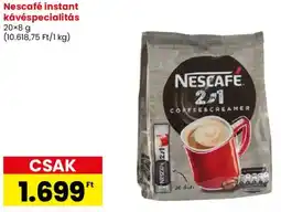 Spar Nescafé instant kávéspecialitás ajánlat