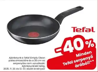Tefal serpenyő