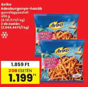 Interspar Aviko édesburgonya-hasáb ajánlat