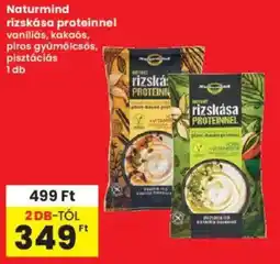 Interspar Naturmind rizskása proteinnel ajánlat