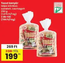 Interspar Toast kenyér ajánlat