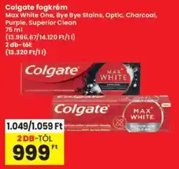 Interspar Colgate fogkrém ajánlat