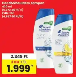 Interspar Head&Shoulders sampon ajánlat