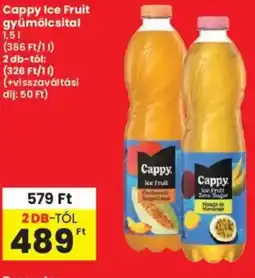Interspar Cappy Ice Fruit gyümölcsital ajánlat