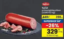 Interspar Regnum Turist ajánlat