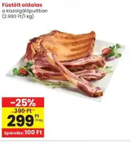 Interspar Füstölt oldalas ajánlat