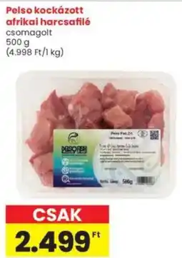 Interspar Pelso kockázott afrikai harcsafilé ajánlat