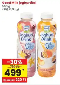 Interspar Good Milk joghurtital ajánlat
