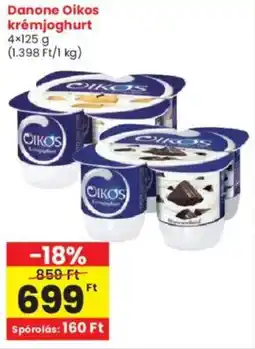 Interspar Danone Oikos krémjoghurt ajánlat