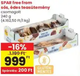 Interspar SPAR free from sós, édes teasütemény ajánlat