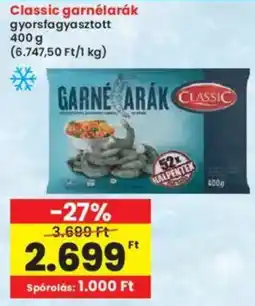 Interspar Classic garnélarák ajánlat