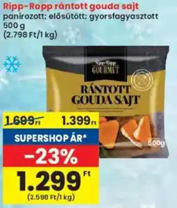 Interspar Ripp-Ropp rántott gouda sajt ajánlat