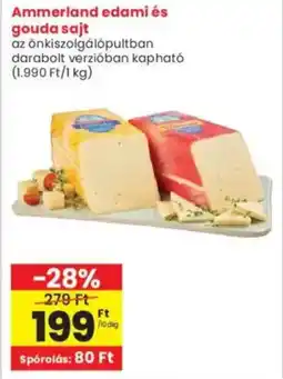 Interspar Ammerland edami és gouda sajt ajánlat