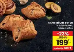 Interspar SPAR szilvás batyu ajánlat