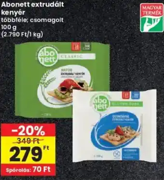 Interspar Abonett extrudált kenyér ajánlat