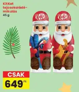 Interspar KitKat tejcsokoládé- mikulás ajánlat