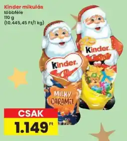 Interspar Kinder mikulás ajánlat