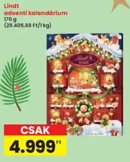 Interspar Lindt adventi kalendárium ajánlat