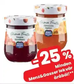 Interspar Menz&Gasser lekvár ajánlat