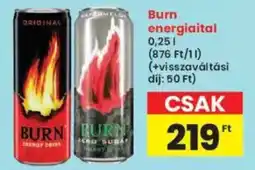 Interspar Burn energiaital ajánlat