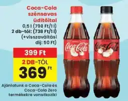 Interspar Coca-Cola szénsavas üdítőital ajánlat