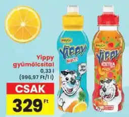 Interspar Yippy gyümölcsital ajánlat