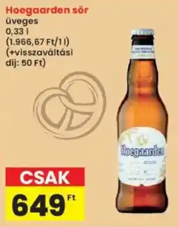 Interspar Hoegaarden sör ajánlat