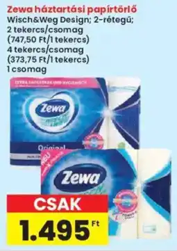 Interspar Zewa háztartási papírtörlő ajánlat