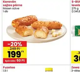 Spar Karaván sajtos párna ajánlat